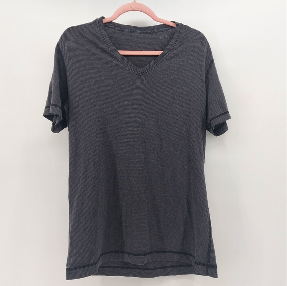 lululemon athletica Other - Lululemon v neck striped shirt